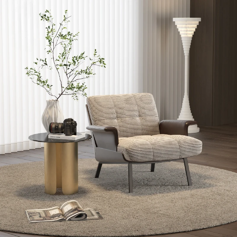 

Italian 1-person Chairs Sofa Bed Leisure Chair Floor Living Room Sofa Fabric Creative Casa Prefabricada Vivienda Furniture
