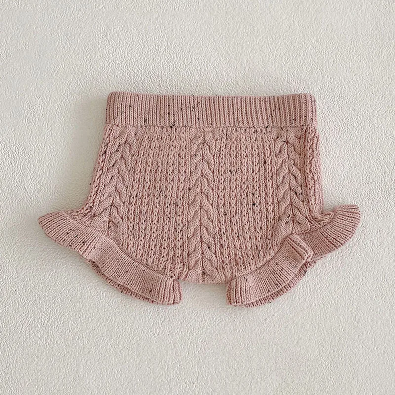 Baby PP Shorts Kids Baby Boys Girls Knitting Shorts Boy Girl Pants Spring Autumn Girl Knit Pants Children Clothing