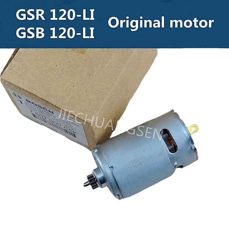 GSR 120-LI DC Motor GSB 120-LI Motor 12V 13 Gigi 8022 Digunakan