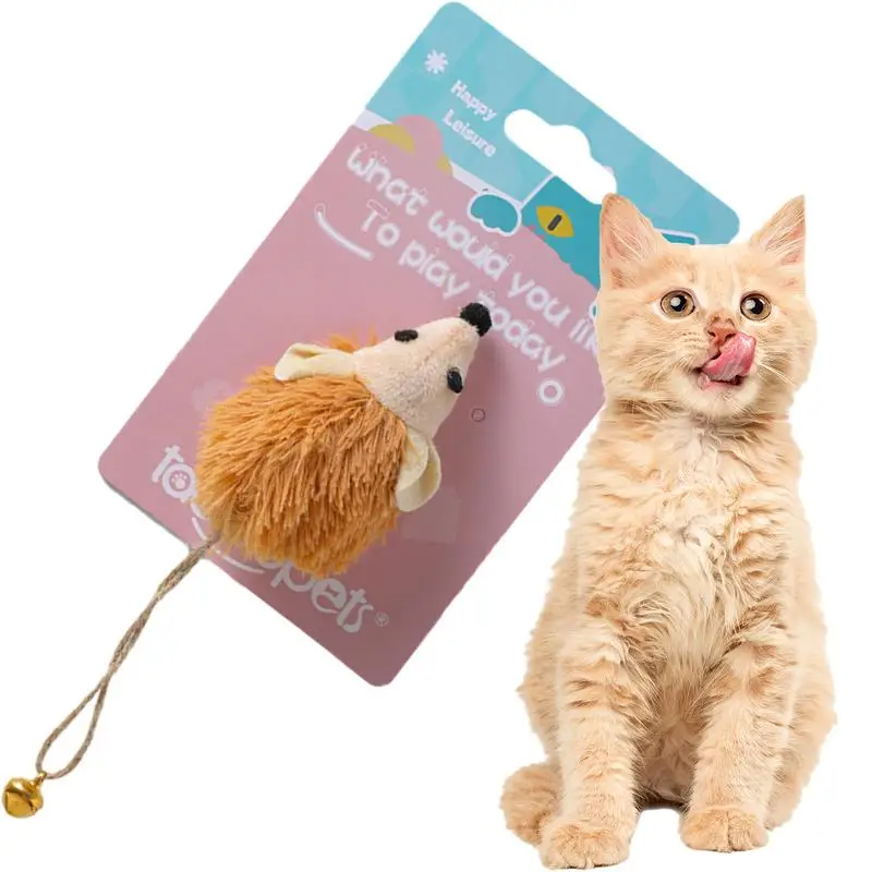

Cat Mouse Toys Rattle Mouse Cat Toy Assorted Interactive Cat Toys For Indoor Kitten Cats Catch Play Mouse Toy Sound Mouse