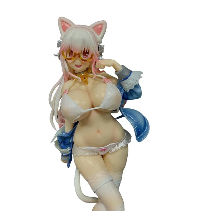 Details about   21CM Super Sonic Super Sonico Figure Anime Toy Can take off 