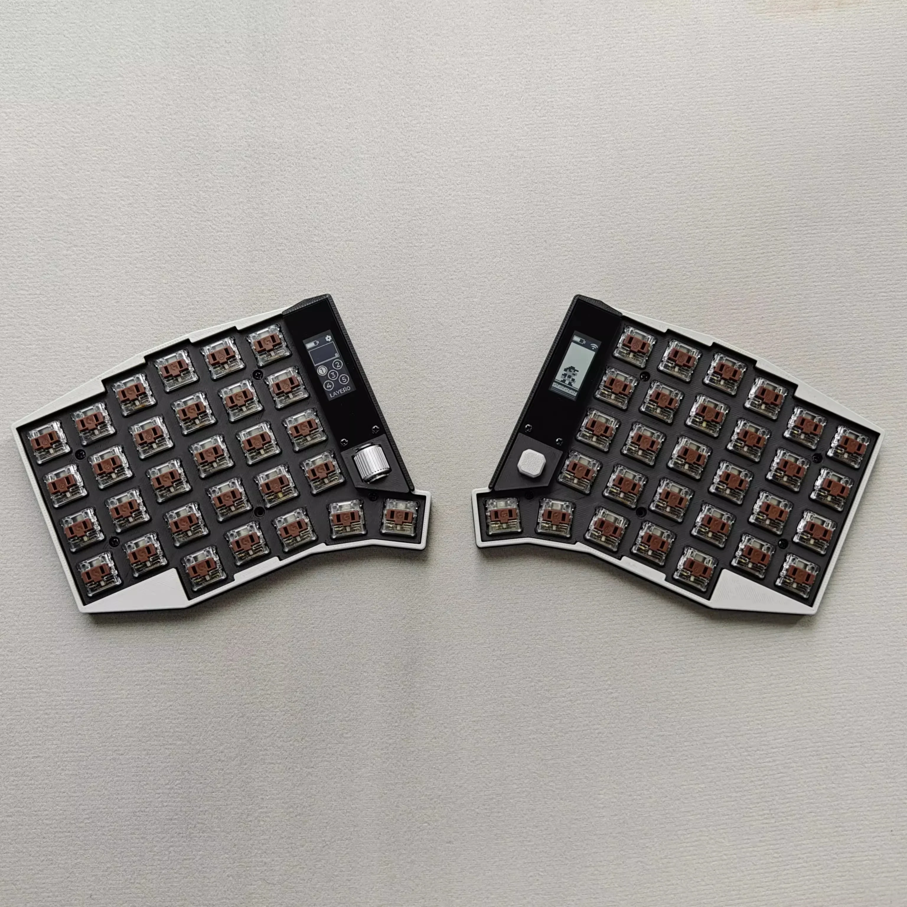 Sofle ロープロファイル　左右分割キーボードキット　Bluetooth Sofle ロープロファイル分割キーボードキットデュアルモード Bluetooth