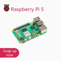 Official Original Raspberry Pi 5 Cortex-A76 Linux 4GB 8GB Arm Board Python programlama PCIe Gigabit Ethernet USB3.0