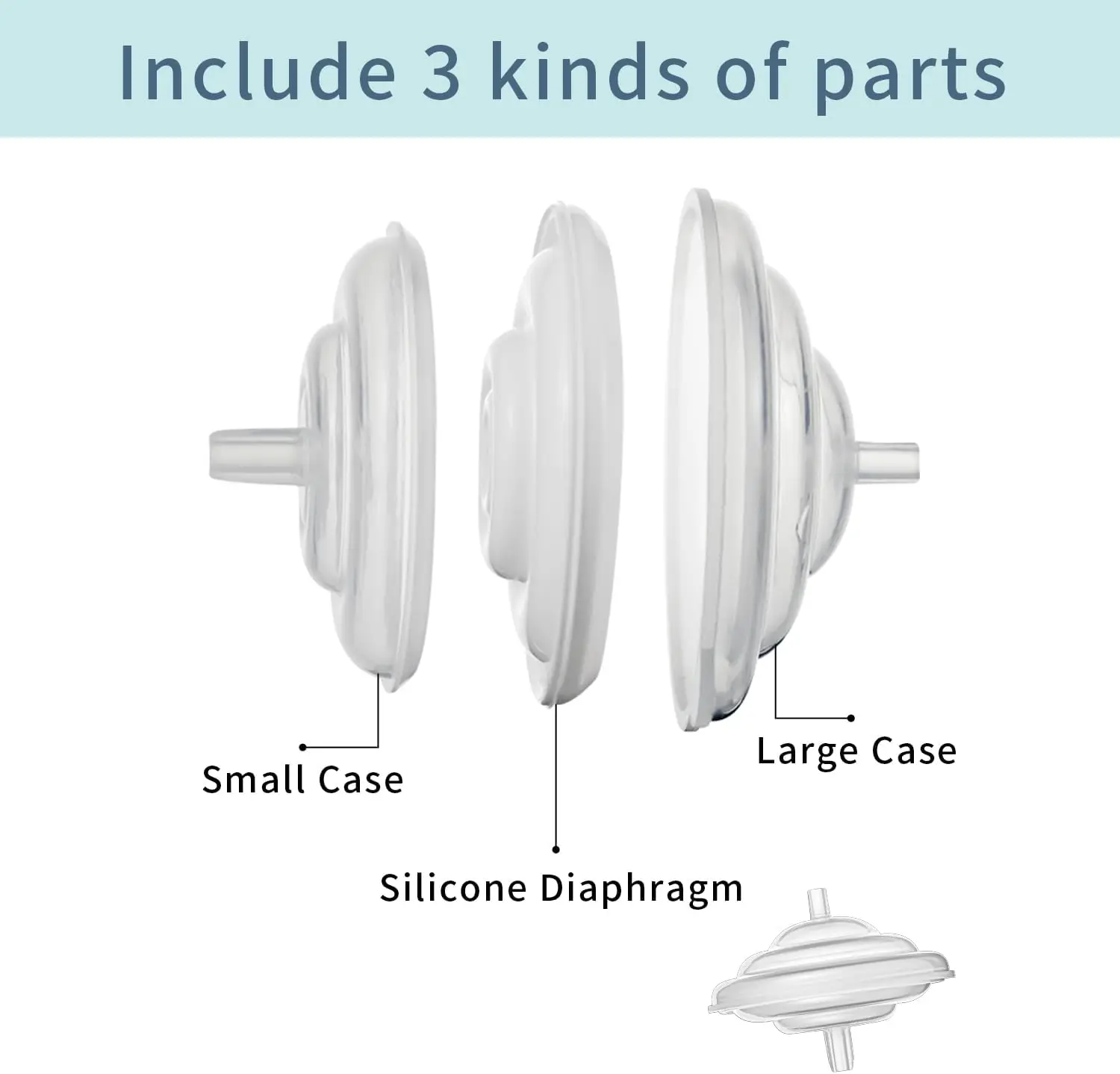 Backflow Protector Compatible with Spectra S2 Spectra S1 and 9 Plus Breastpump Replace Backflow Protector Pump Parts