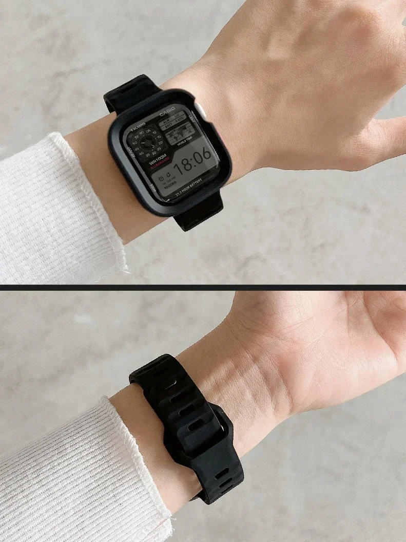 Premium Silicone Case and Strap Combo