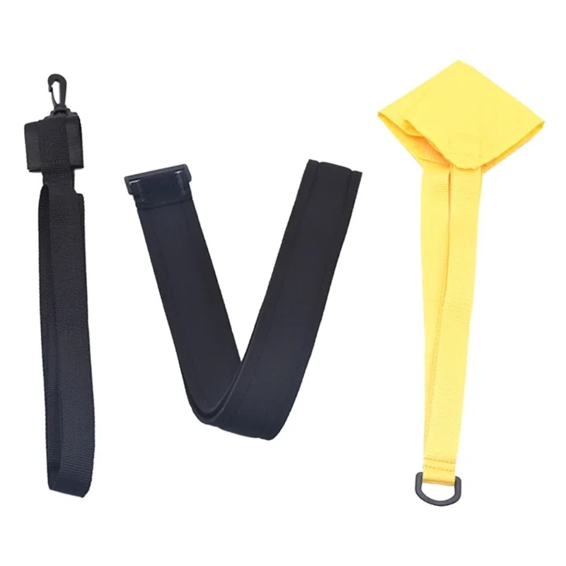 20/30/40cm Schwimmtraining Widerstandsschirm-Set, Taillenfixierter Widerstandsgurt Schwimmtrainingsausrüstung Zubehör für Kinder & Erwachsene – Detail 4