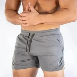 Men's Quick - Dry Breathable Running and Workout Shorts - XXXL (Light gray)