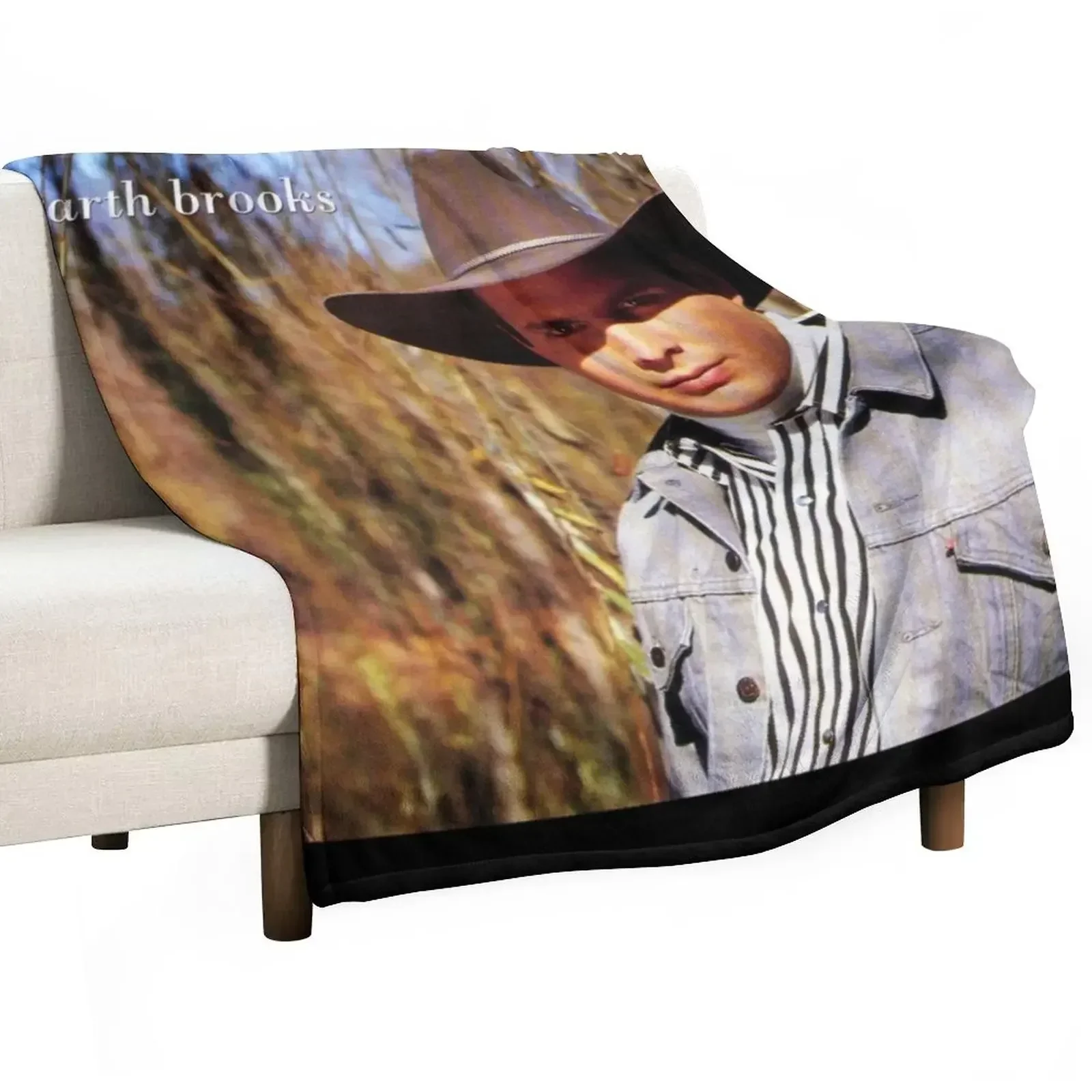 

Garth Brooks Throw Blanket Decorative Throw Warm Plush Bed linens Blankets