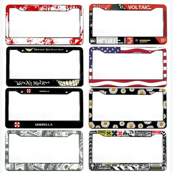 Aluminum License Plate Frame 1