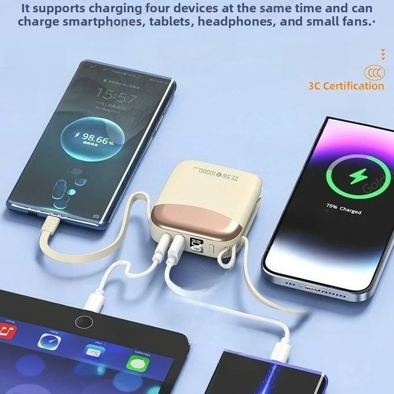 Mini Power Bank with Super Fast Charge for All Device Types - Image 4