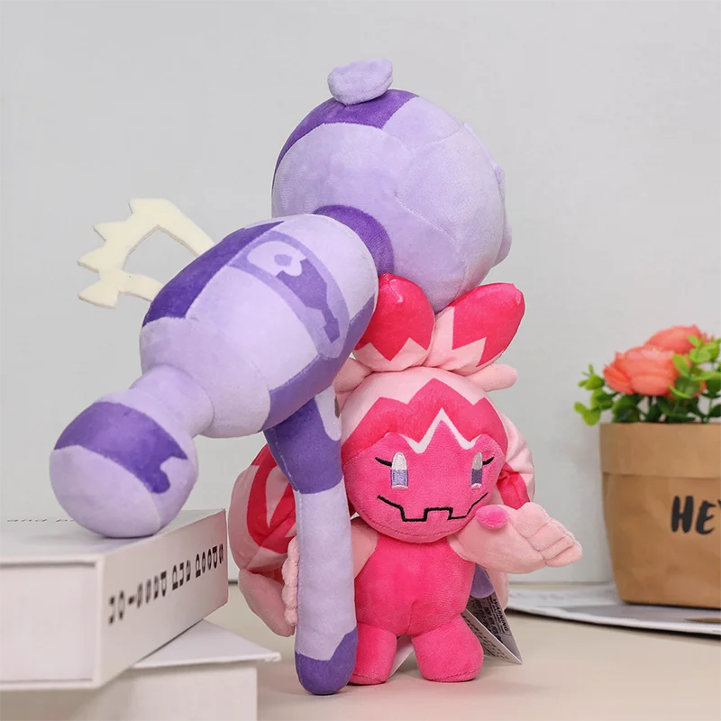 Pokemon Scarlet und Violet Plüsch Tinkaton Stofftiere Anime Weiche Puppe Weihnachtsgeschenk 27cm – Detail 4