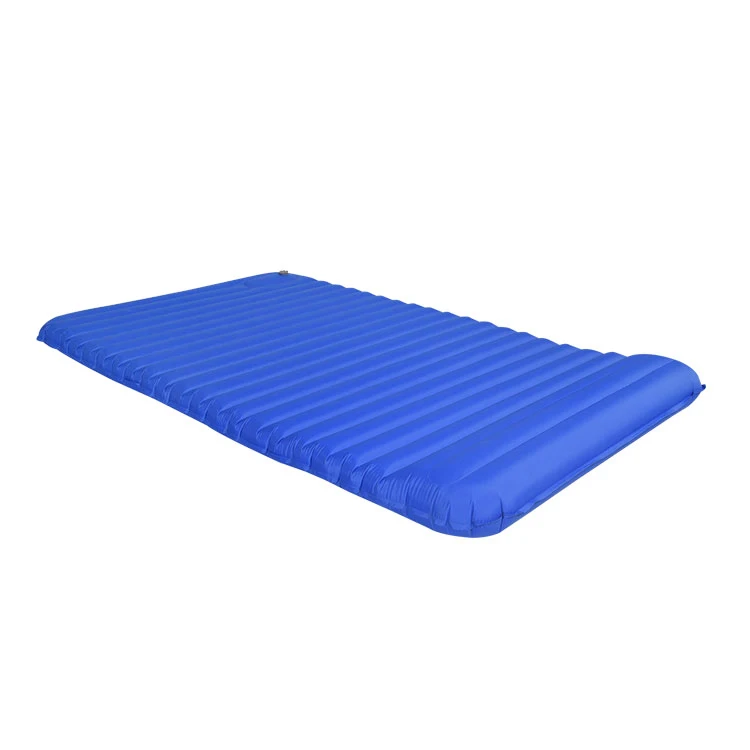 Ultralight Inflatable Camping Mattress self inflating Double Size Sleeping Pad Air Bed with Foot Pump Compact Air Mattress