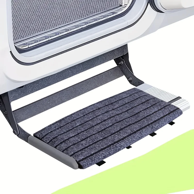 For Outdoor Travel Camping Motorhome Step Doormat RV Step Stair Carpet Heavy Duty Non-Slip Replacement Motorhome Accessories