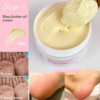 Crème éclaircissante et blanchissante AILKE, pour le visage et le corps, avec huile de beurre de karité, hydratation intense naturelle pour peaux normales à sèches 4