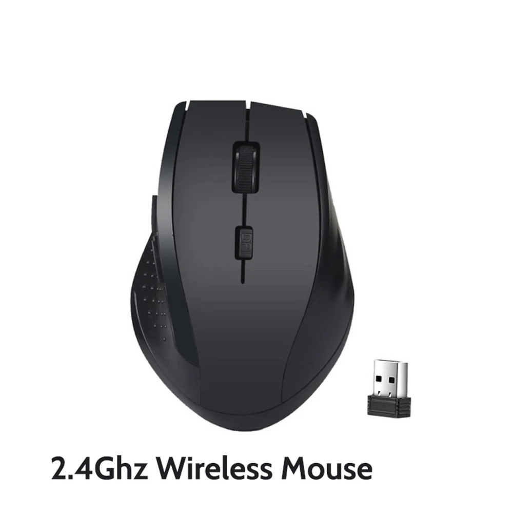 Mouse Wireless Da 2.4Ghz Gamer Per Computer Pc Gaming Mouse Con Ricevitore Usb Laptop Per Windows Win 7/2000/Xp/Vista