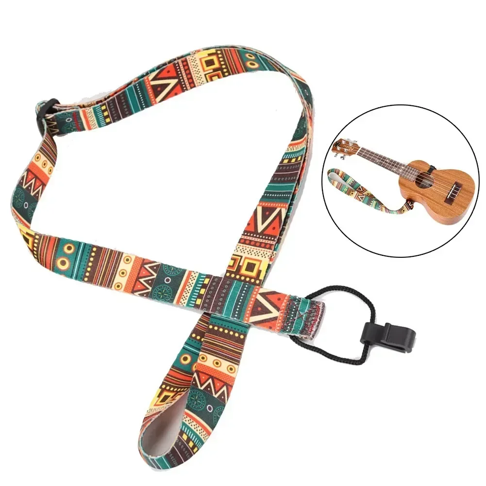 Guitar Ukulele Strap Hawaiian-Style Adjustable