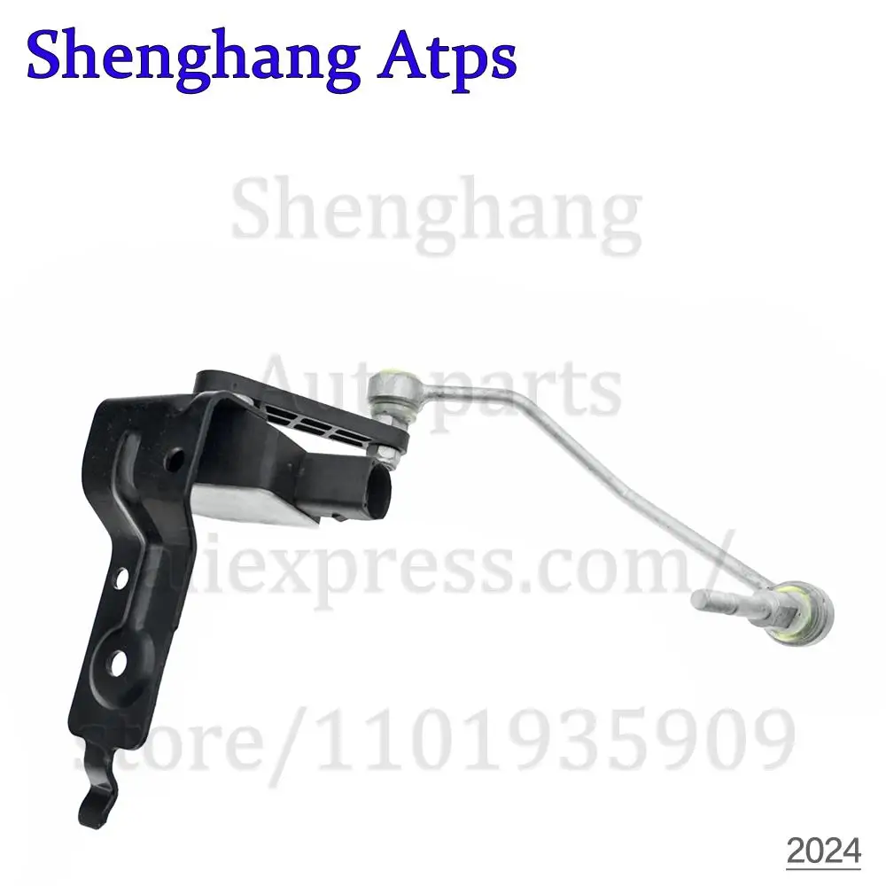 Car Headlight Level Sensor Front Left Headlight Level Sensor & Connection rod For Audi A6 C6 2005-2011,A6 C6 Avant 2005-2011 4F0941285F 4F0-941-285-F