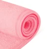Frcolor 3Pcs Spa Facial Headband Make Up Wrap Head Cloth Headband Stretch Towel with Sticky Tape (White, Black, Pink) 3