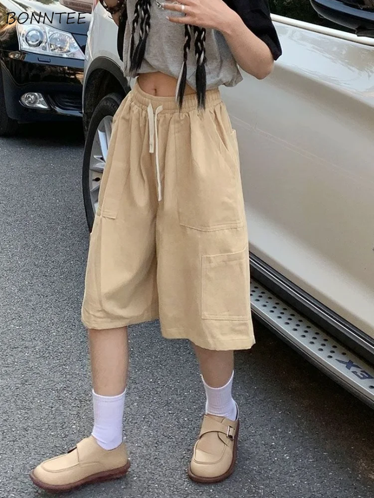 Pants Women Wide Leg S-4XL Loose Unisex Students Japanese