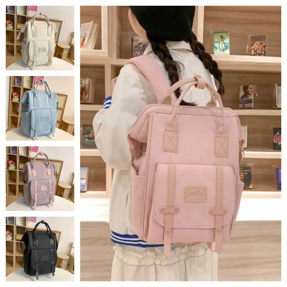 Nylon Mommy Backpack Anti Splash Water Multifunctional Baby Diaper Bag Portable Large Capacity Mommy Shoulder Bag Baby