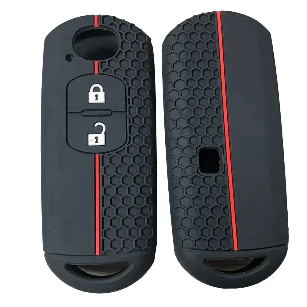 Mazda Key Silicone Key Case Car Keychain Protection 2 Button Mazda CX-5 2012-CX-7 2010 -