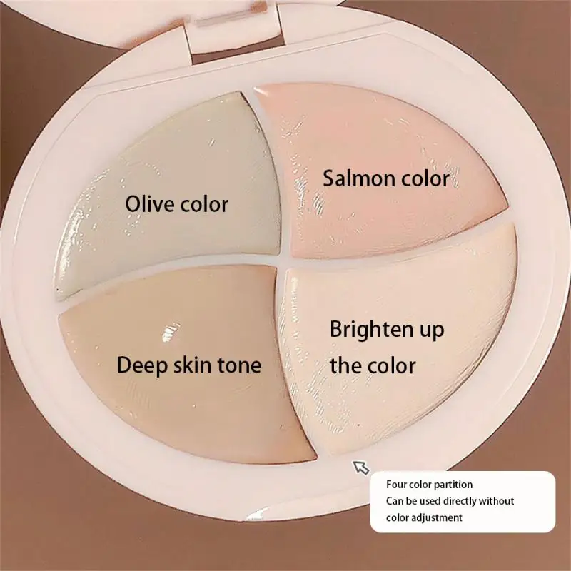 ZVEV Concealer Cream Concealer Does Not Take Off Makeup Covers Repair Dark Circles Acne Marks Freckles