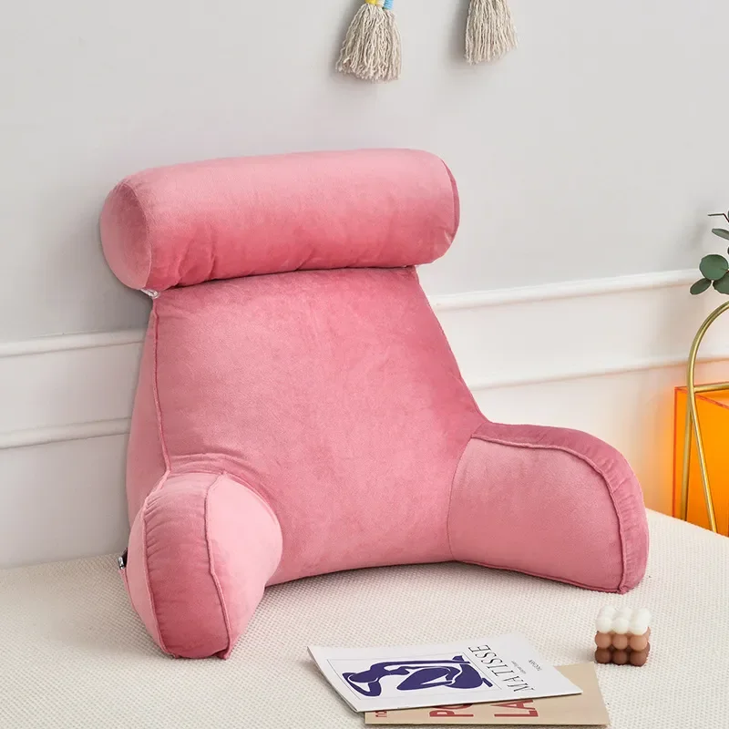 

Ultra Soft Memory Foam Reading Pillow Office Sofa Bedside Back Cushion Bed Lumbar Support Cushions Backrest Backs Rest