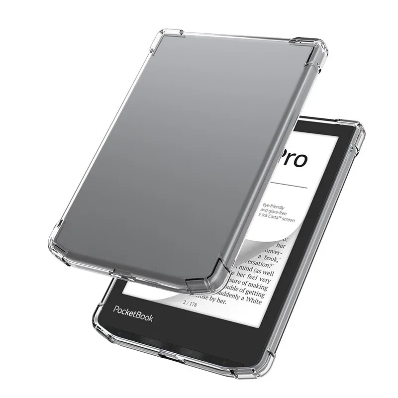 Clear Shockproof TPU Back Cover with Airbag Protection