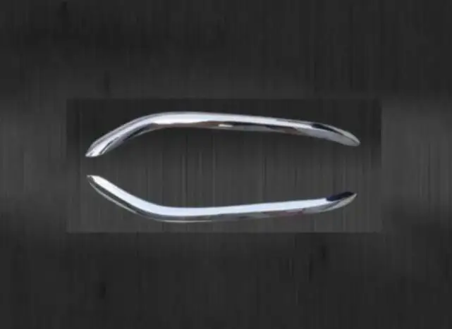 혼다 HRV 베젤 HR-V 2015-2016 2018 2019 2020 ABS 크롬 팀 전면 안개등 커버 스트립, 자동차 스타일링 자동차 액세서리