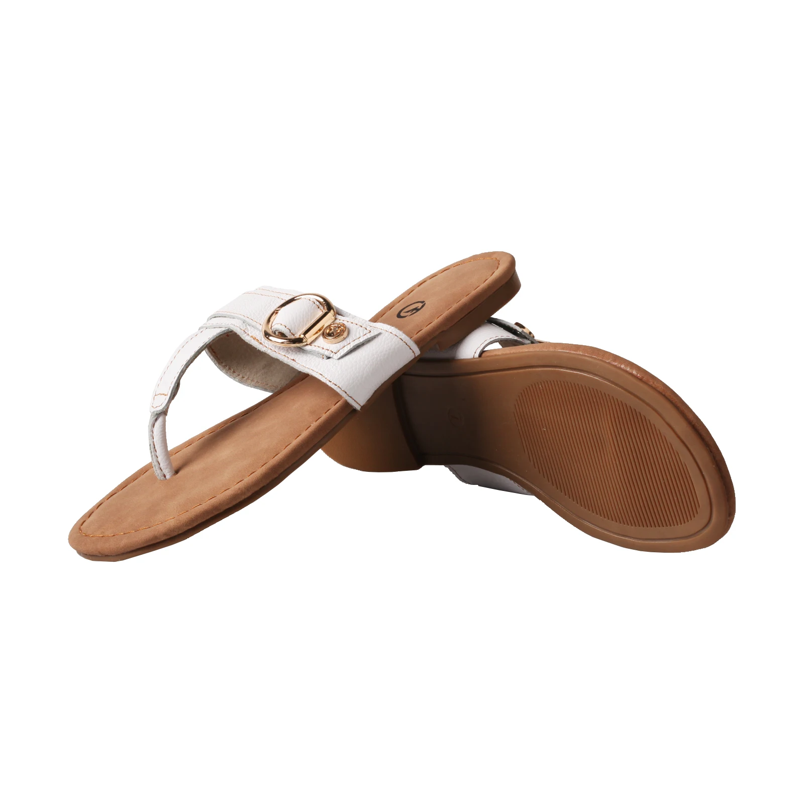 TMA EYES Damen-Sommer-Hausschuhe, einfarbige Flip-Flops mit dünner Schnalle, dekorative Sandalen im Retro-Stil – Detail 4