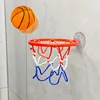 Mini basketball frame indoor small basketball basket hanging wall style non perforated children's home shooting frame 2