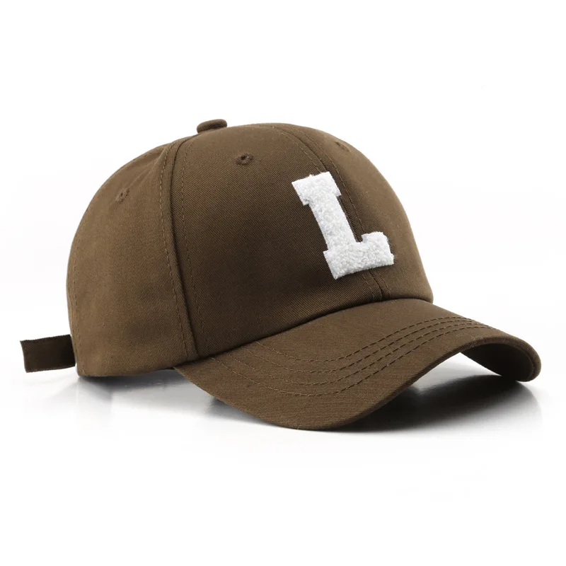 2023 Baseball in cotone per donna e uomo Moda Lettera L Cappello Casual Hip Hop Cappelli Snapback Visiere estive Berretto da sole_voghion.com
