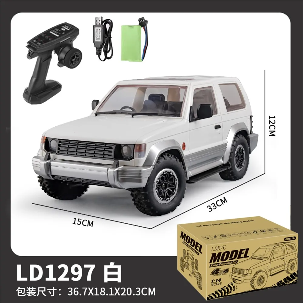 RC Crawler automobil LDARC LD1297 1/14 4x4 Terenski - Plavi/Beli