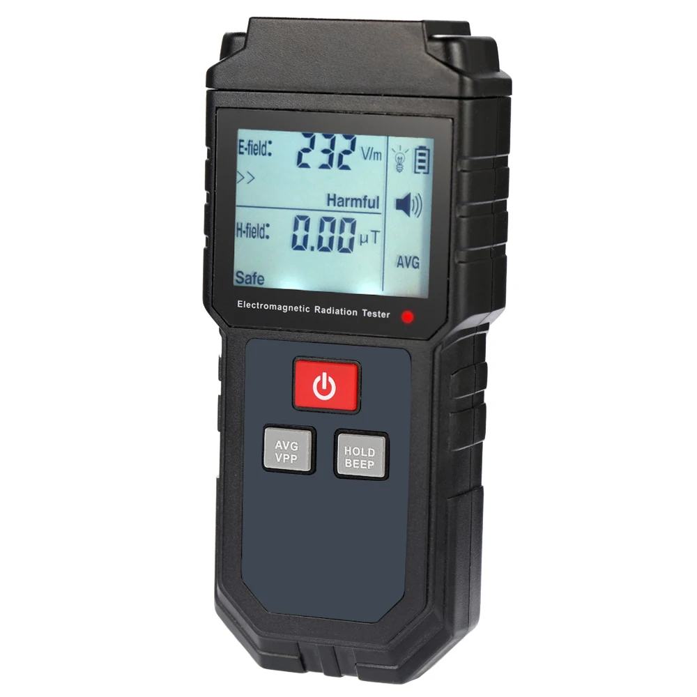 High Quanlity Handheld Digital LCD EMF Meter Electromagnetic Radiation Tester Electric Field Magnetic Field Dosimeter Detector