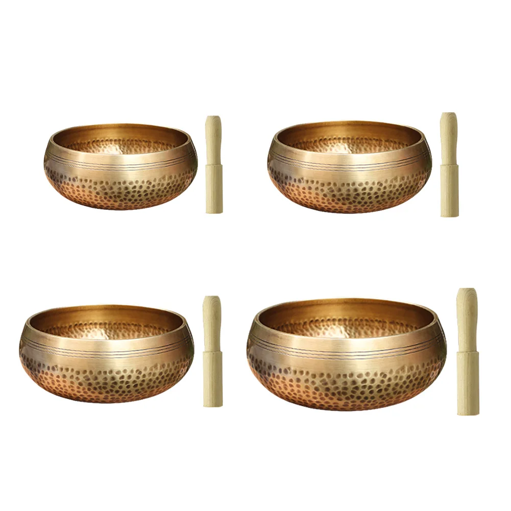 Tibetan Sanskrit Singing Bowl Yoga Meditation Chanting Bowl Qing Buddha Nepal Chanting Home Decoration Crafts 3
