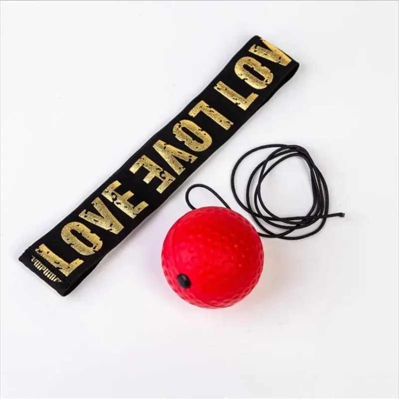 Home Boxing Ball Fight Punch React Training Ball Portable Reflex With Headband Exercise Fitness Equipment