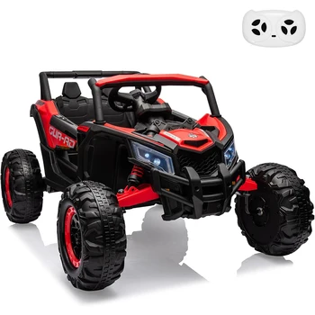 24V Kids Ride-On UTV Car – Dual 200W Motor Electric Off-Road Toy with Remote Control, Spring Suspension & LED Lights 1