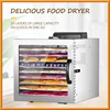 16 Layers Food Dehydrator Home Fruit Raisins Drier Dehydrator Meat Fish Banana Food Vegetables Dehydrator Dryer Drying Machine 4
