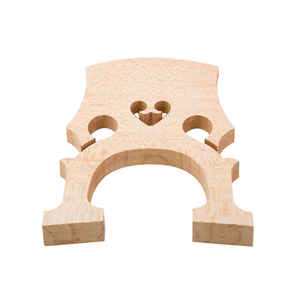Cello Bridge Various Sizes Cello Bridge Fitting For 4/4 3/4 1/2 1/4 1/8 Wooden Material Parts Professional Musical Accessories