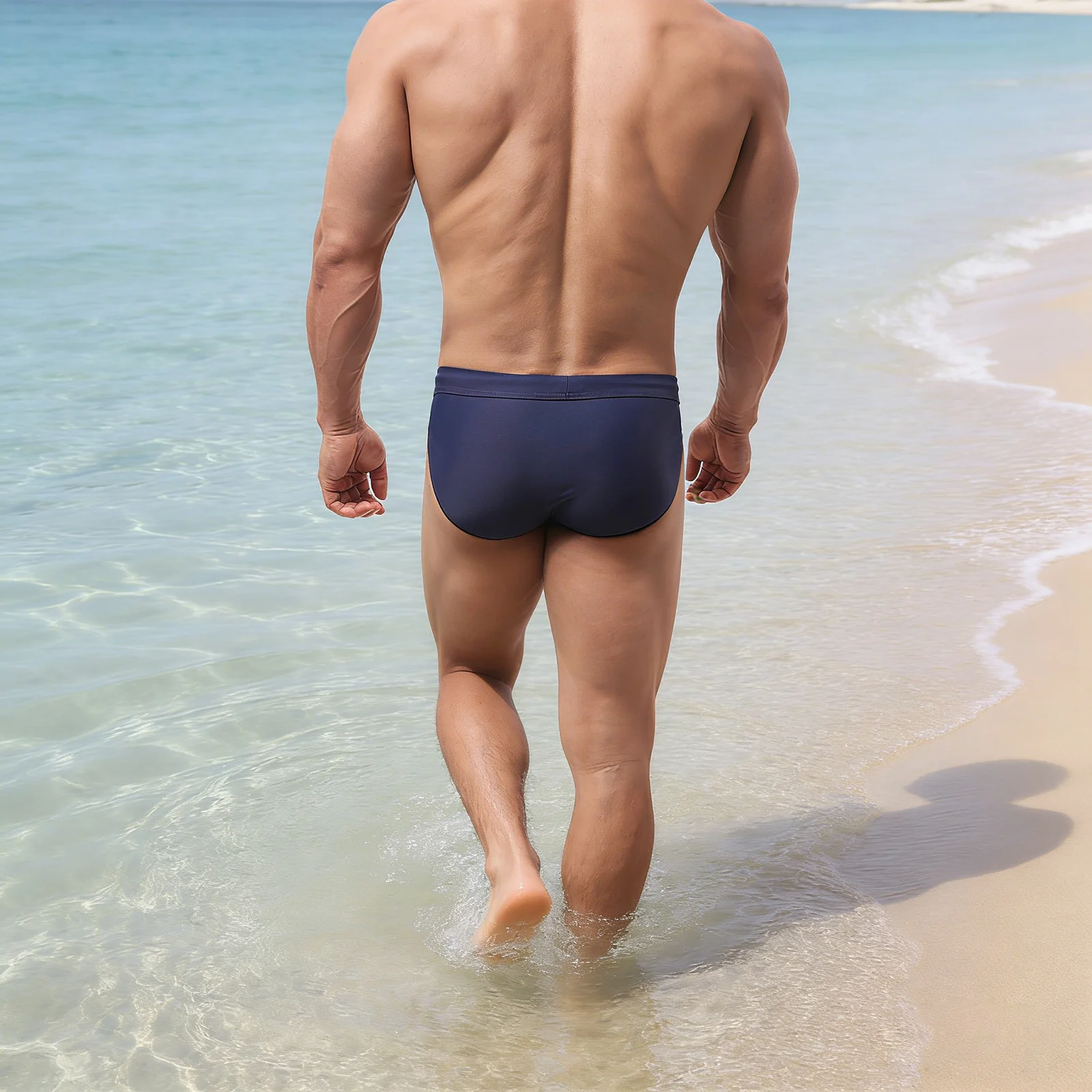 Men Bikini Swimwear Surf Sexy Swim Trunks Swimming Briefs Man Sunga Masculinas Bathing Suit Classic Swimsuit Beachwear Shorts - 6