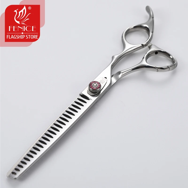 Fenice 7.5inch Professional Dog Grooming Scissors Chunker Shears Pet Supplies JP440C Dog Beauty Pet Items Accesories