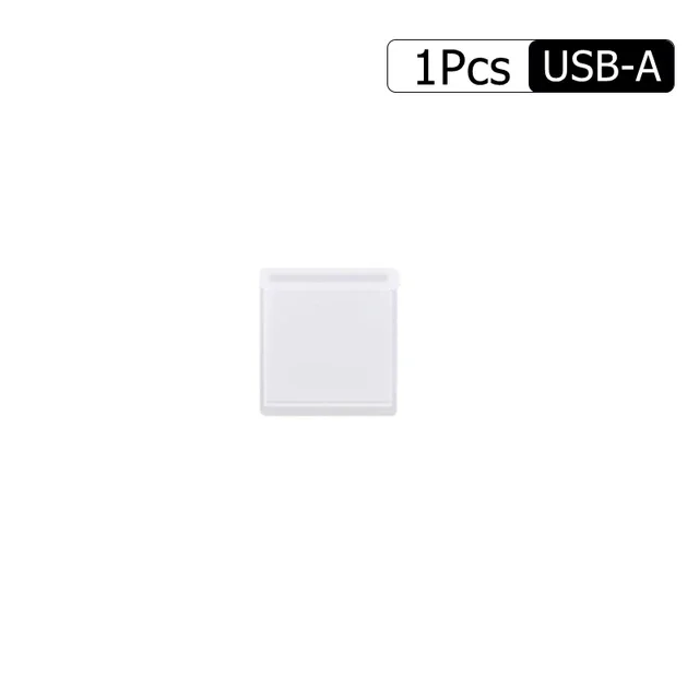 Universal Dust Plug Protective Cover for Charging Ports (1-10 Pack) - Waterproof and Dustproof Caps