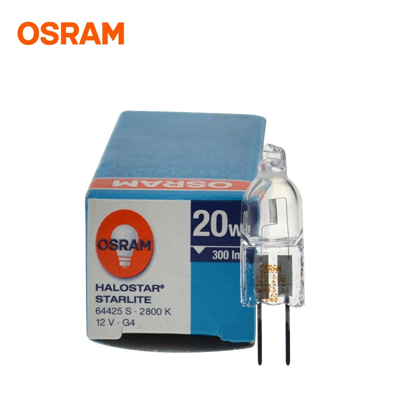 （5PCS）OSRAM 64425S / 12V20W Halogen lamp beads operating shadowless lamp bubble microscope beads s5 5 step magnification ophthalmic equipment slit lamp microscope price