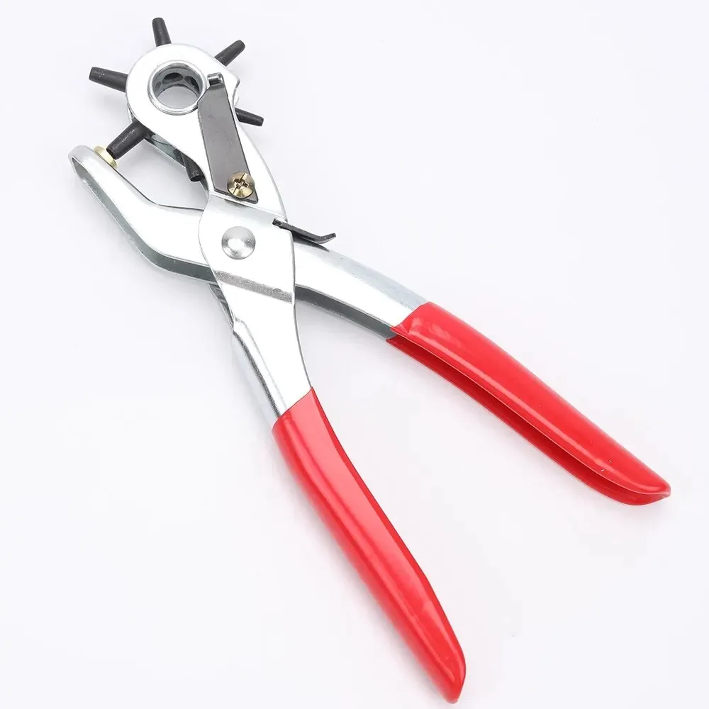 Leather Hole Punch Multifunctional Carbon Steel Belt Puncher Punching Tool Crafts Tool