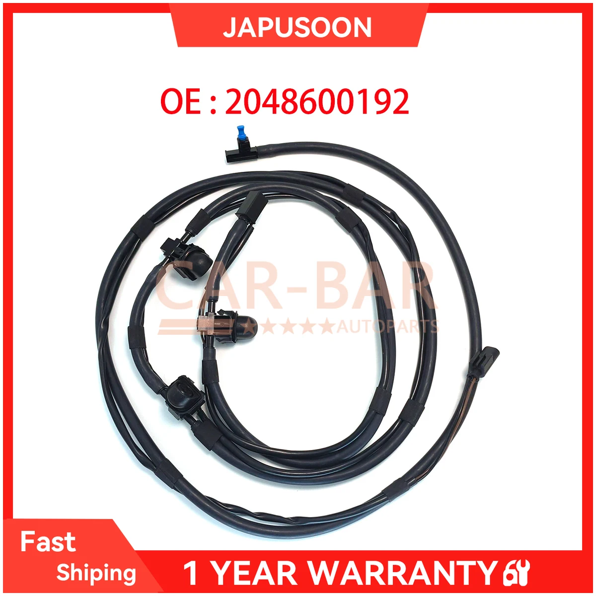 

2048600192 Windshield Washer Jet Nozzle Hose With Heater for Mercedes-Benz W204 C300 C350 A2048600192