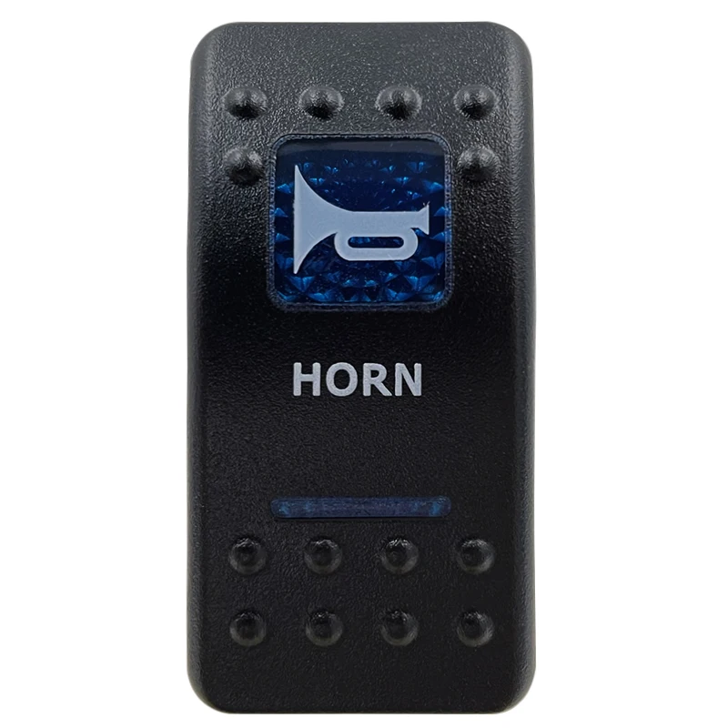 Blue LED Rocker Switch Button - Enhanced Interior Lights & Camper Accessories