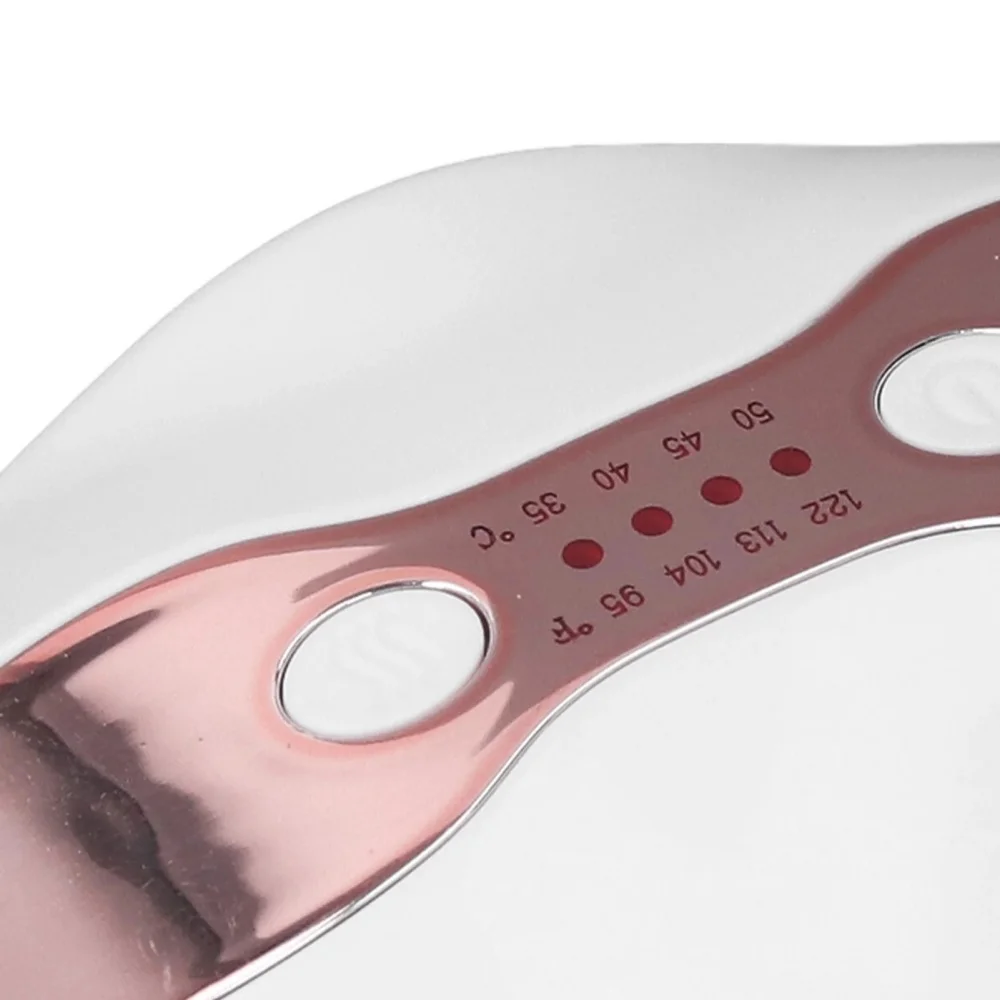 2 in 1 LED Light Lip Plumper Device 4 Levels Heating Temps Lip and Eye Care Tool for Smooth Lip Wrinkles and Reduce Dark Circles 6