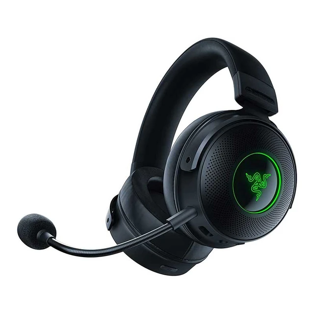 Razer-auriculares inalámbricos Kraken V3 Pro HyperSense para videojuegos,  cascos con sonido envolvente 7,1, RGB, para PC - AliExpress