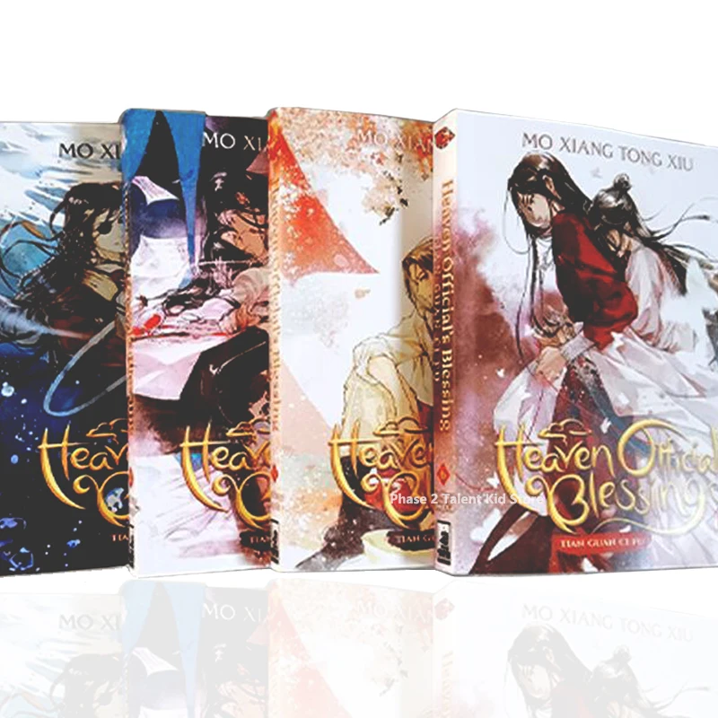 

3-6 New Heaven Official's Blessing Tian Guan Ci Fu Novel Books English Version Of Ancient Chinese Romance Bl Demon Master Novels