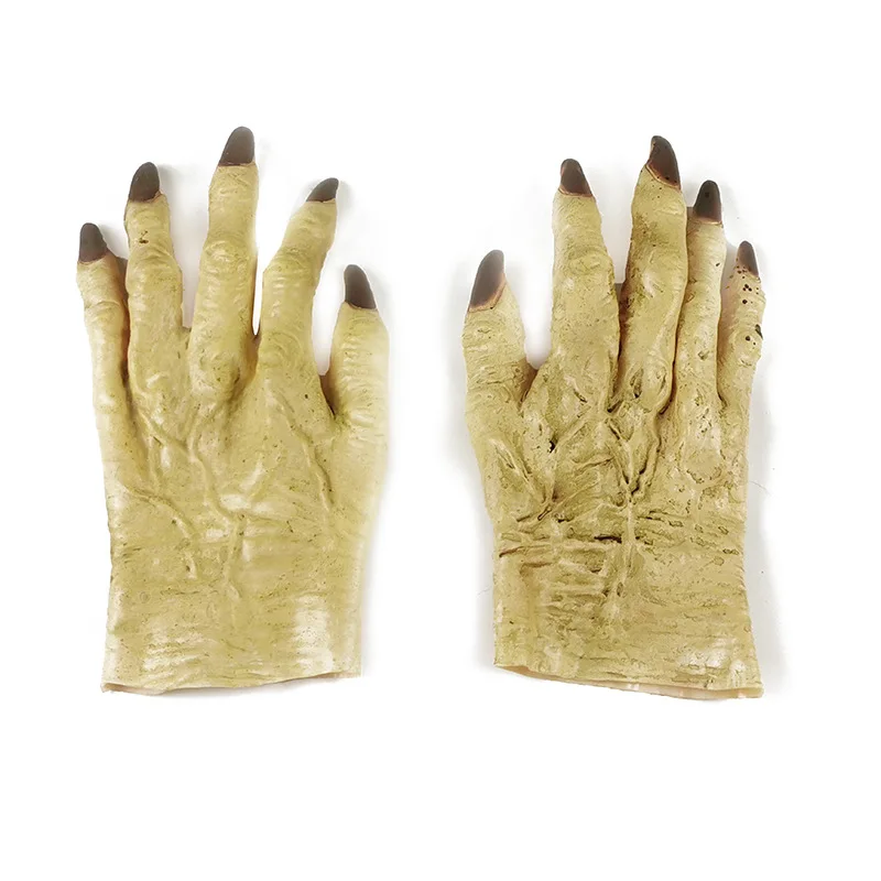 Kreative Halloween-Atmosphäre-Handschuhe, Tanzpartys, Feiertagsaufführungen, Requisiten, Streiche, Skelett-Handschuhe, Teufels-Vinyl-Handschuhe, Requisiten – Detail 6